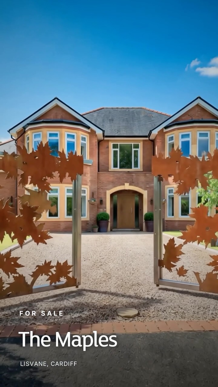 📍 The Maples, Lisvane Road, Cardiff One of the finest homes you’ll see in South Wales. ✨…